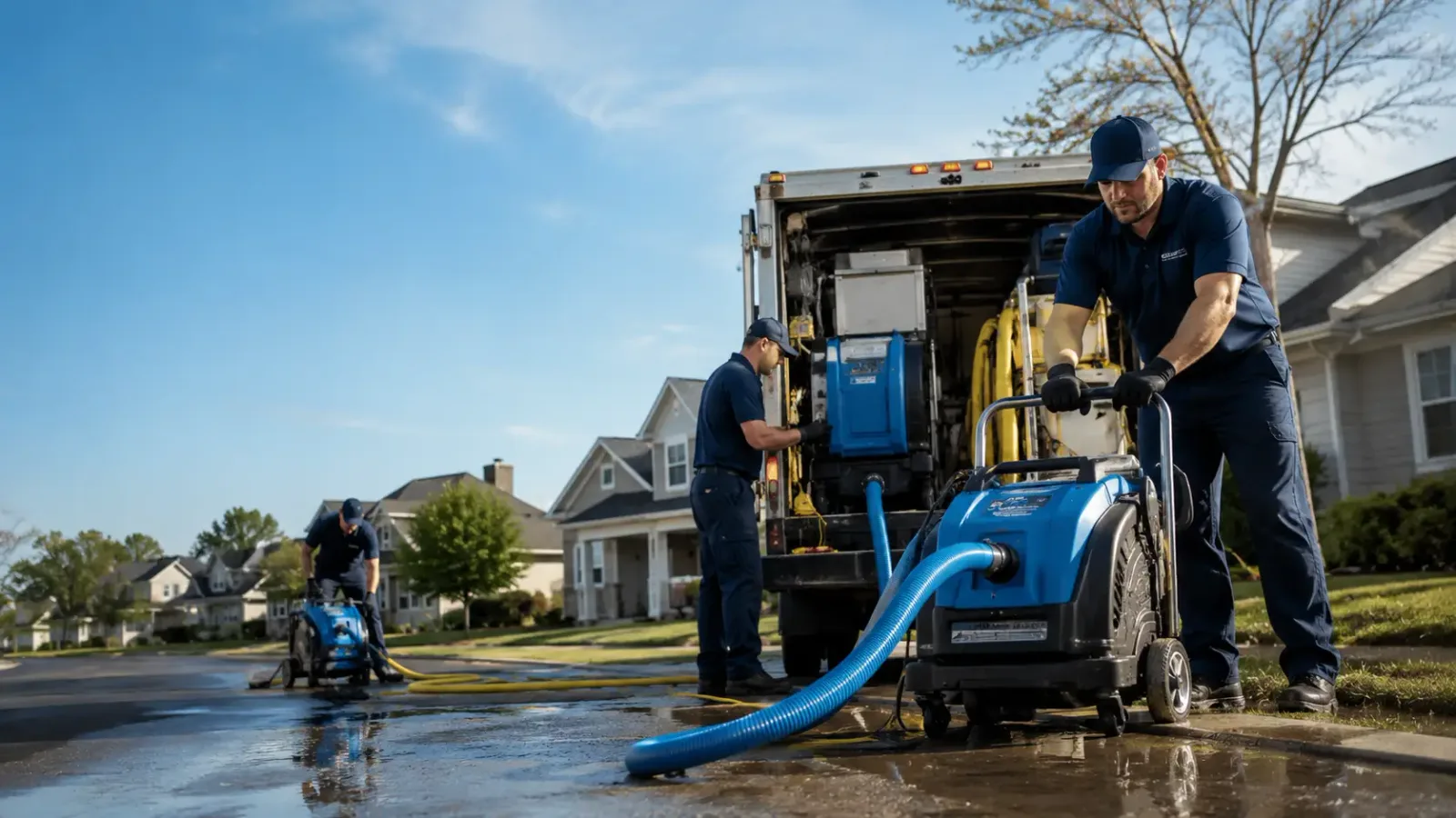Flood Damage Cleanup in Putnam, TX